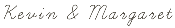 Kevin & Margaret signature